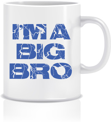 

Everyday Desire Big Brother ED050 Ceramic Mug(300 ml), Multicolor
