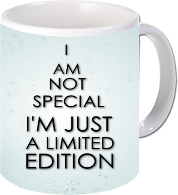 

Maison N Mode I Am Not Special Coffee Ceramic Mug(330 ml), Multicolor