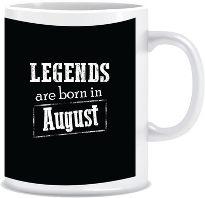 

Everyday Desire Legends are born in August ED045 Ceramic Mug(300 ml), Multicolor