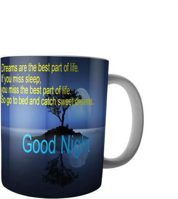 

RD Creations Specially Designs Good Night Wishes for Special People in Your Life PWMGN082017M76 Ceramic Mug(300 ml), Multicolor