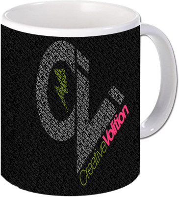 

Maison N Mode Creative Volution Coffee Ceramic Mug(330 ml), Multicolor