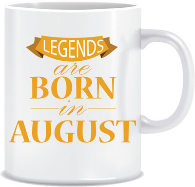 

Everyday Desire Legends are born in August ED043 Ceramic Mug(300 ml), Multicolor