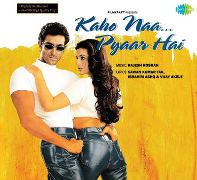 

RECORD - KAHO NAA PYAAR HAI Vinyl Standard Edition(Hindi - Udit Narayan/Alka Yagnik)