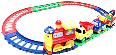 

S.G.International Cartoon Play Train Set Battery Operated Toy(Multicolor)