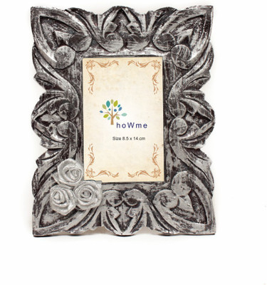 

photo frame Wood Photo Frame(Silver, 4 Photos)