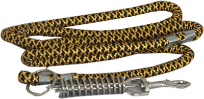 

PET CLUB51 Standard Nylon Leash With Shocker 12 mm Dog Collar & Leash(, Brown