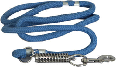 

PET CLUB51 Standard Nylon Leash With Shocker 15 mm Dog Collar & Leash(, Blue