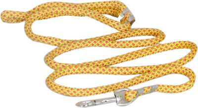 

Pethub Standard Nylon Leash 22 mm 185 cm Dog Cord Leash(Yellow)