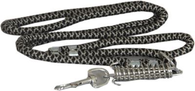 

Pethub Standard Nylon Leash With Shocker 15 mm 170 cm Dog Cord Leash(Black)