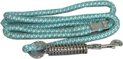 

PET CLUB51 Standard Nylon Leash With Shocker 18 mm Dog Collar & Leash(, Blue