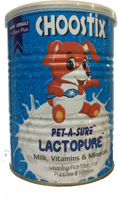 

Choostix Pet A Sure Lactocer Milk, Cereals & Minerals Nuts 400 g Dry Dog Food