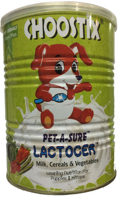 

Choostix Pet A Sure Lactocer Milk, Cereals & Vegetable 400 Dry Dog Food
