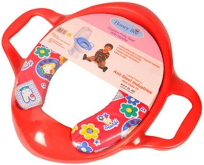 

Golden Feather Honey Bee Cushioned Seat With Handle Potty Seat Potty Seat(Red)