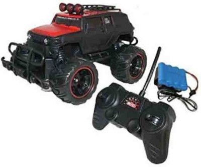 

Dhawani Mad Racing Cross- Country Remote Control Monster Truck Car-Red-xc06(Red)