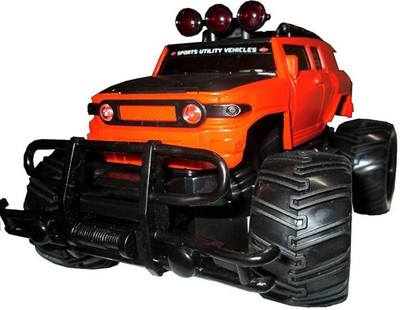 

Dhawani Remote Control Mad Racing Cross Country Big Hummer Style Truck 1:20(Orange)