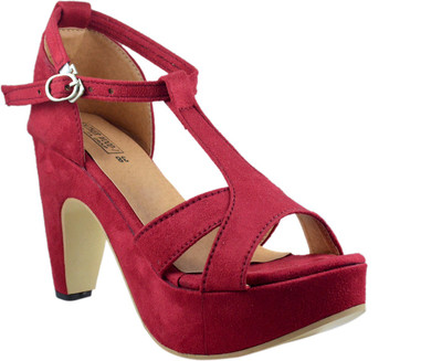 

Leatherwood1 Women Maroon Heels