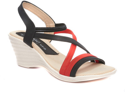 

Dolphin Miles Women Black Wedges