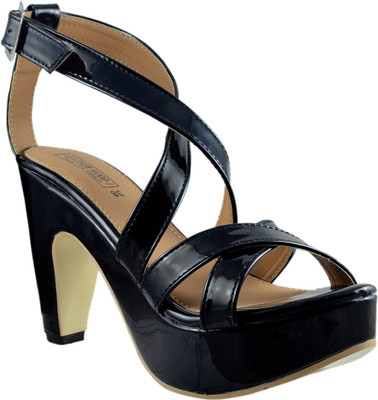Leatherwood1 Women Black Heels