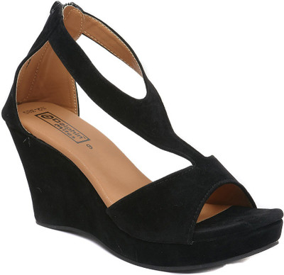 

Dolphin Miles Women Black Wedges
