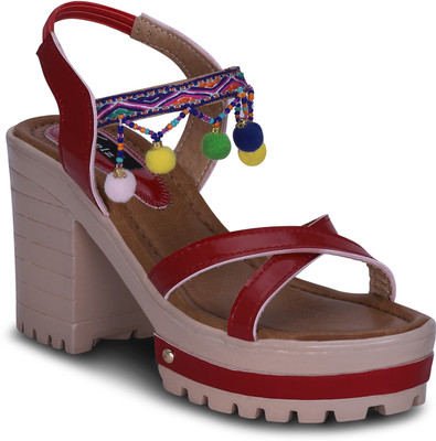 

Kielz Women Red Heels