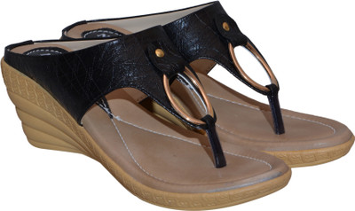 

NAV PAG Women Black Wedges