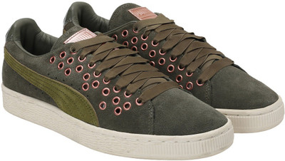 

Puma Suede XL Lace VR Wn's Sneakers For Women(Olive, Green, Olive night-avocado