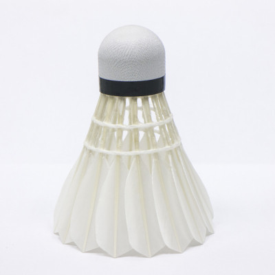 

Something4u Power Good Quality Feather Shuttlecock(Pack of 30) Feather Shuttle - White, Black(Medium, 77, Pack of 30)