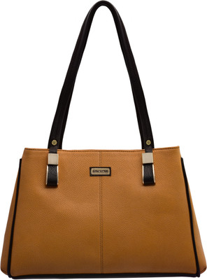 

JFL-Jewellery For Less Women Formal Tan PU Shoulder Bag