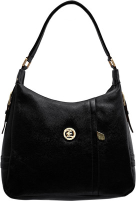 

JFL-Jewellery For Less Women Formal Black PU Shoulder Bag