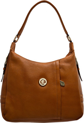 

JFL-Jewellery For Less Women Formal Tan PU Shoulder Bag