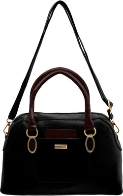 

JFL-Jewellery For Less Women Formal Black PU Shoulder Bag