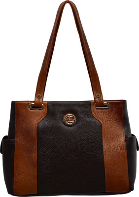 

JFL-Jewellery For Less Women Formal Black PU Shoulder Bag