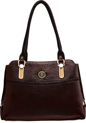 

JFL-Jewellery For Less Women Formal Brown PU Shoulder Bag