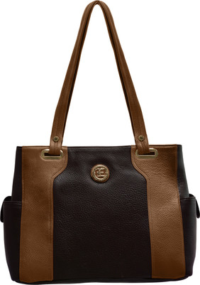 

JFL-Jewellery For Less Women Formal Black PU Shoulder Bag