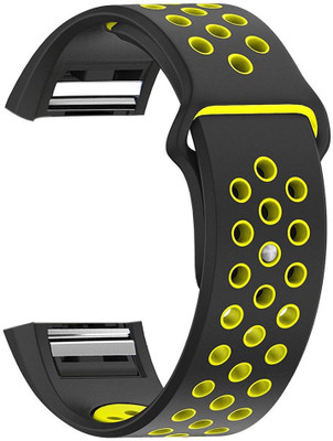 

invella Fitbit Charge 2 Sport Green Smart Band Strap(Black), Black green