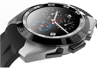 

ESTAR Bluetooth Smartwatch Silver Smartwatch(Black Strap Free Size)