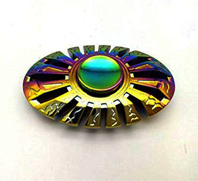 

RetailShopping RS Fidget Hand Spinner Ultra Durable Zinc Alloy Made Stress Reducer-RT128(Multicolor)