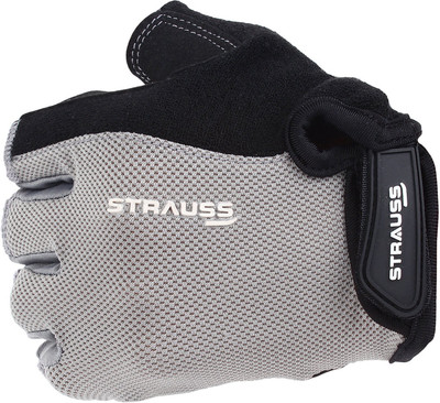 

Strauss Cycling Gym & Fitness Gloves (, Black, Grey, Grey / black