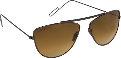 

Verre Retro Square, Wayfarer Sunglasses(Brown, Yellow)
