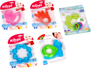 

Tipi Tipi Tap 100% Safe NON TOXIC Teether For Babies Teether Soother(Multicolor)