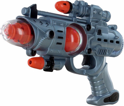 

Hamleys Comdaq Light and Sound Gun Small(Grey)