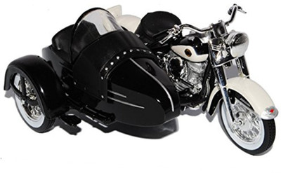

Maisto 1:18 1958 FLH DUO GLIDE Slidecar Motorcycle Bike Model(Black)