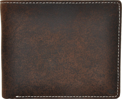 

Chandair Men Brown Genuine Leather Wallet(8 Card Slots), Dark brown