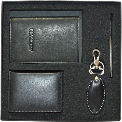 

Knott Men Multicolor Genuine Leather Card Holder(17 Card Slots), Gift set