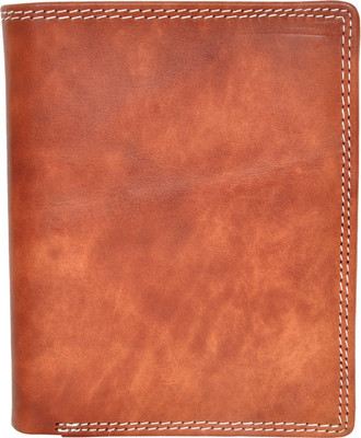 

Chandair Men Brown Genuine Leather Wallet(9 Card Slots), Chocolaty brown