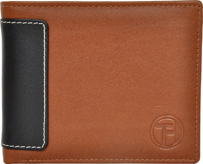 

Chandair Men Brown Genuine Leather Wallet(9 Card Slots)