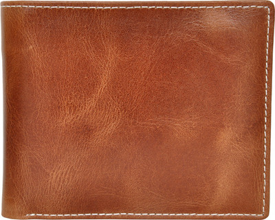 

Chandair Men Brown Genuine Leather Wallet(12 Card Slots)