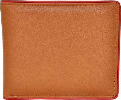 

Chandair Men Brown Genuine Leather Wallet(6 Card Slots), Chestnut brown