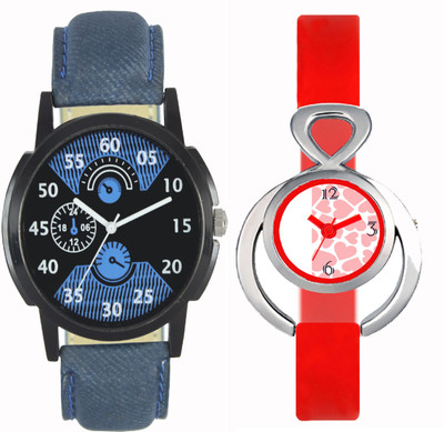 

CM Couple Watch With Stylish And Designer Printed Dial Fast Selling L_V019 Watch - For Men & Women