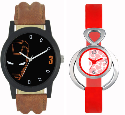 

CM Couple Watch With Stylish And Designer Printed Dial Fast Selling L_V039 Watch - For Men & Women